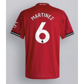 Pánské fotbalový oblečení Manchester United Lisandro Martinez #6 Domácí košile 2025-26 Krátkým Rukávem